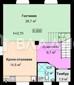 Дом в Нижегородская область, Кстовский муниципальный округ, д. ... - Фото 1