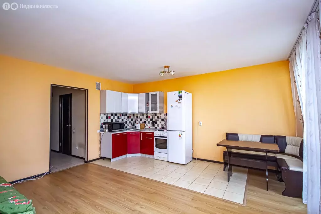 Квартира-студия: Новосибирск, Вилюйская улица, 7 (39.21 м) - Фото 2