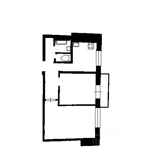 2-к кв. Московская область, Люберцы Шоссейная ул., 4 (42.0 м) - Фото 2