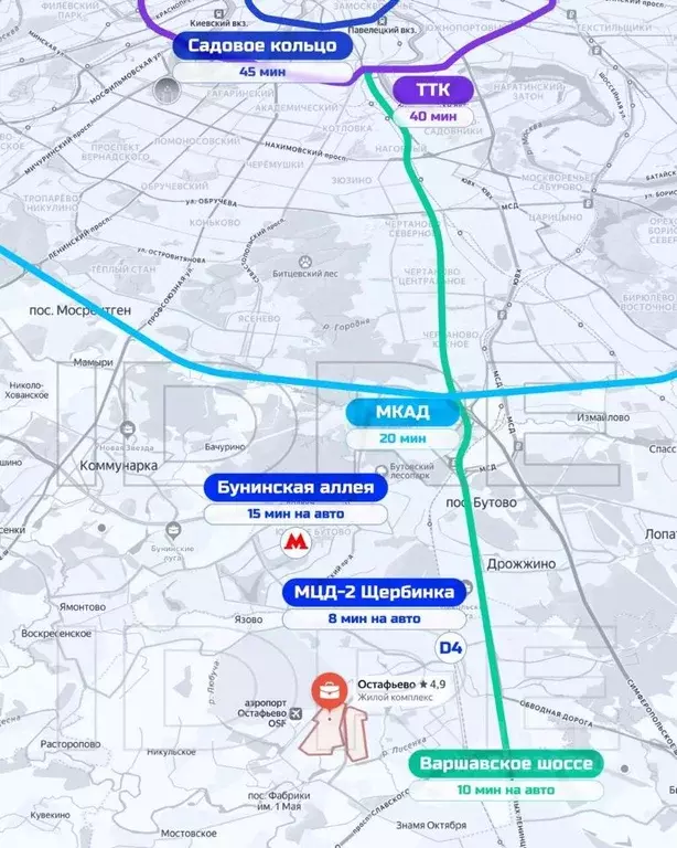 Торговая площадь в Москва пер. Любучанский, 1к2 (110 м) - Фото 1