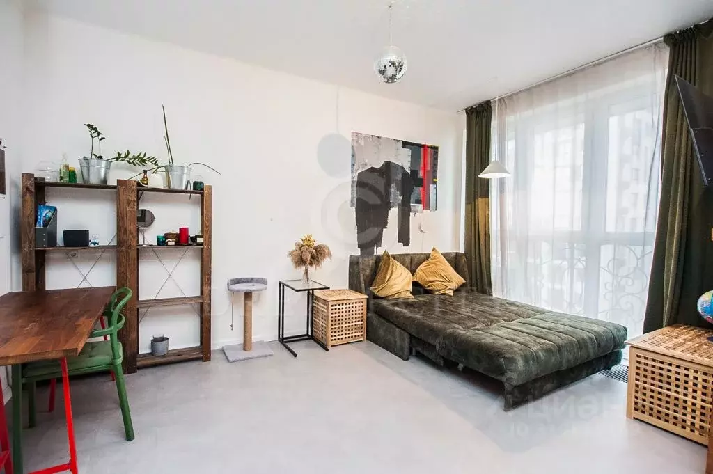 Студия Москва бул. Веласкеса, 8 (37.0 м) - Фото 1