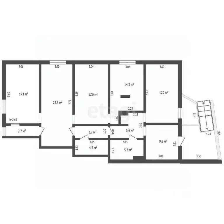 Помещение свободного назначения в Крым, Ялта ул. Блюхера, 58 (138 м) - Фото 1