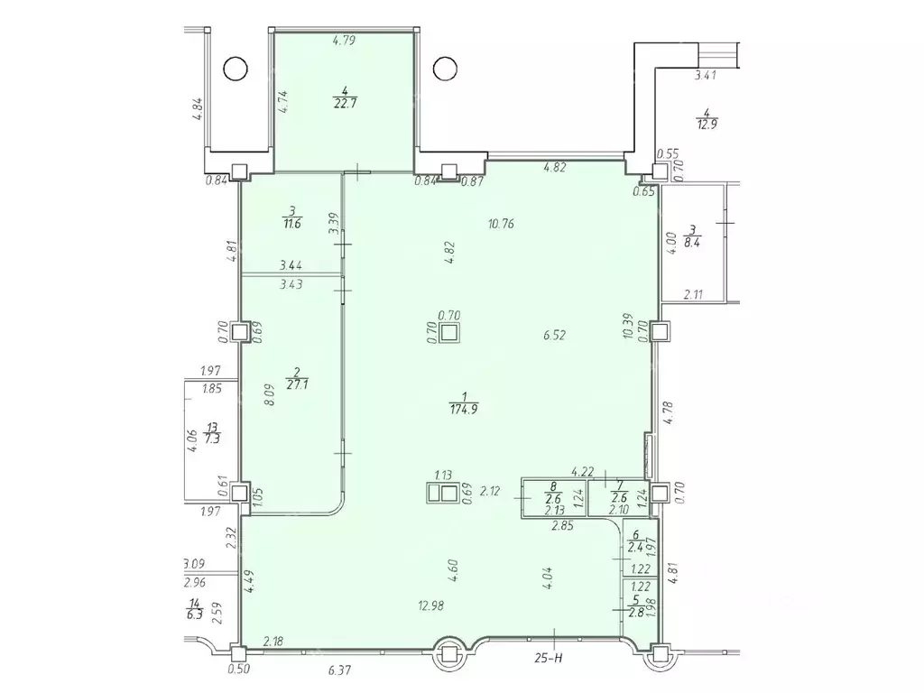 Офис в Санкт-Петербург Литейный просп., 26 (247 м) - Фото 2