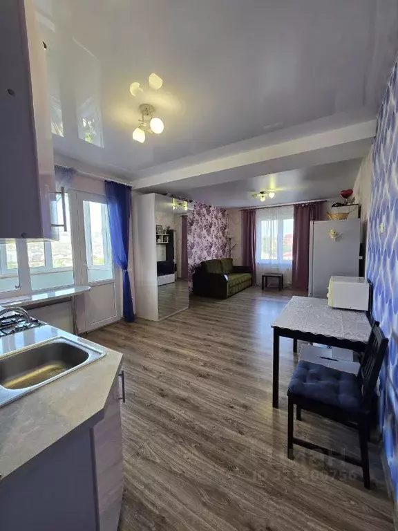 Студия Краснодарский край, Новороссийск ул. Вруцкого, 29А (32.0 м) - Фото 1