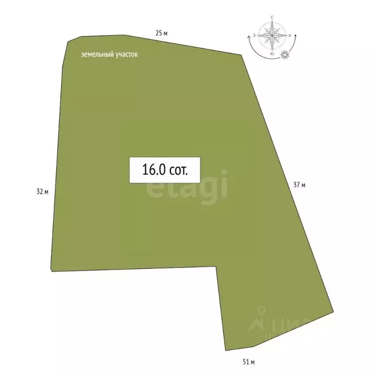 Участок в Алтай, Майминский район, с. Усть-Муны Березовая ул. (16.0 ... - Фото 2