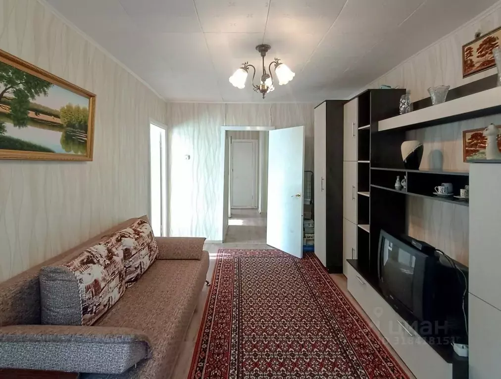 3-к кв. Самарская область, Новокуйбышевск ул. Егорова, 8 (52.7 м) - Фото 1