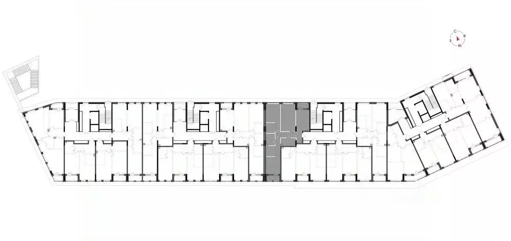 3-к кв. Татарстан, Казань ул. Аделя Кутуя, 180 (91.43 м) - Фото 2