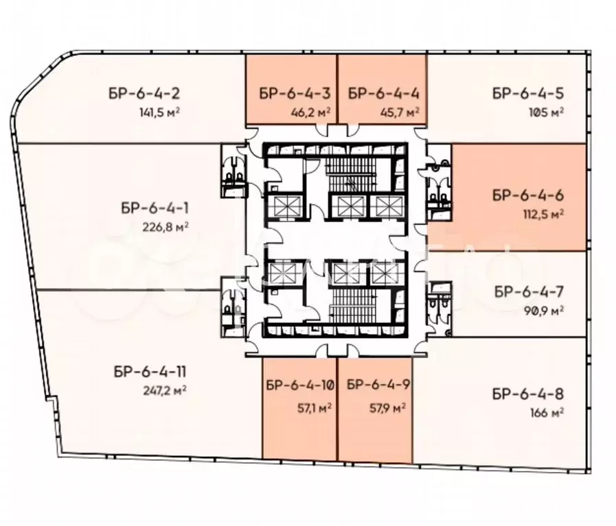 Продам офисное помещение, 105 м - Фото 1
