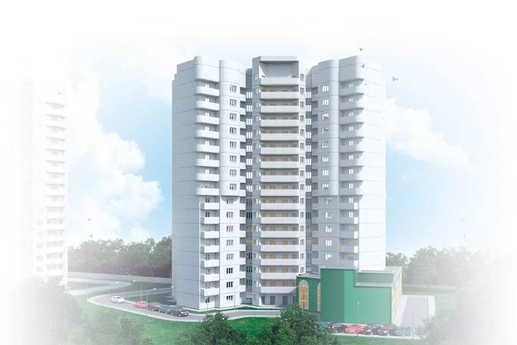 2-комнатная квартира: Воронеж, улица Шукшина, 19 (70.39 м) - Фото 1