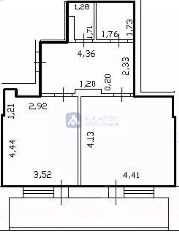 1-к кв. Тюменская область, Тюмень ул. Николая Зелинского, 3 (47.2 м) - Фото 1