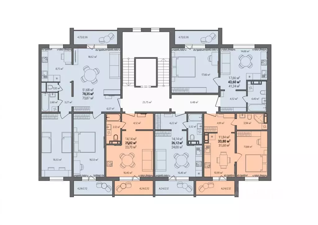 2-к кв. Челябинская область, Челябинский городской округ, пос. ... - Фото 1