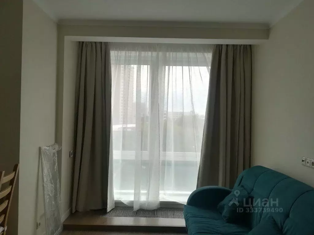 Квартира, 1 комната, 44.2 м - Фото 1