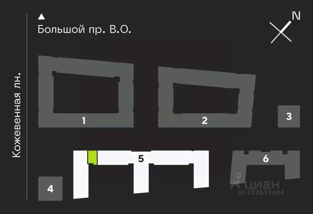 Помещение свободного назначения в Санкт-Петербург Кожевенная линия, ... - Фото 2