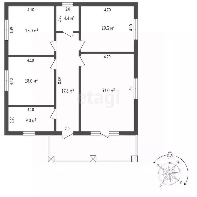 Дом в Московская область, Воскресенск ул. Владимирская, 3 (140 м) - Фото 2