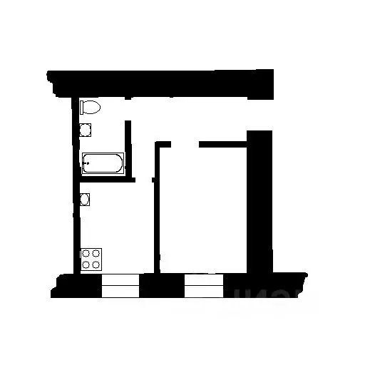 1-к кв. Краснодарский край, Анапа Анапское ш., 24к5 (35.4 м) - Фото 2