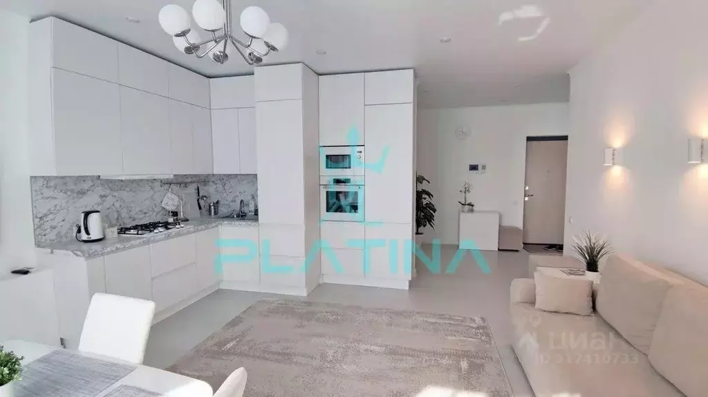 2-к кв. Татарстан, Казань ул. Николая Столбова, 1 (78.0 м) - Фото 1