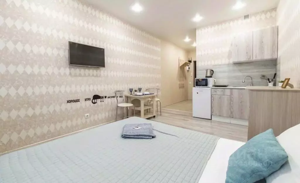 1-к кв. Алтайский край, Барнаул просп. Строителей, 18 (24.0 м) - Фото 2