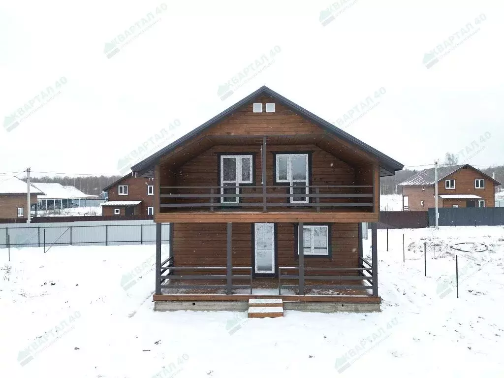 Дом в Калужская область, Боровский муниципальный округ, коттеджный ... - Фото 2