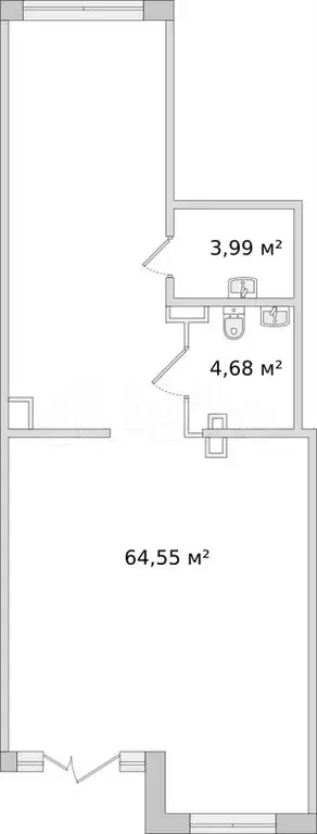 Продам помещение свободного назначения, 73.22 м - Фото 0