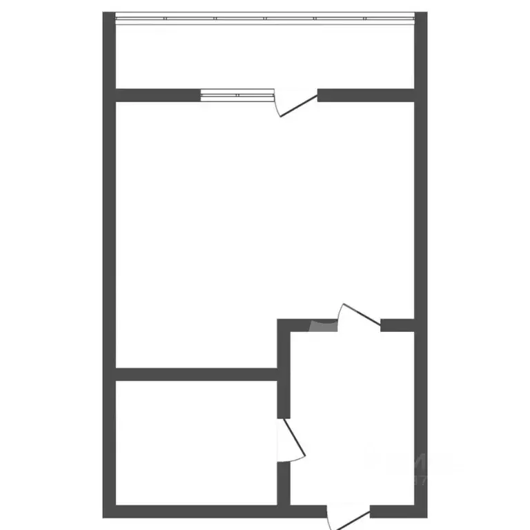 Студия Амурская область, Благовещенск ул. Василенко, 20/2 (27.0 м) - Фото 1
