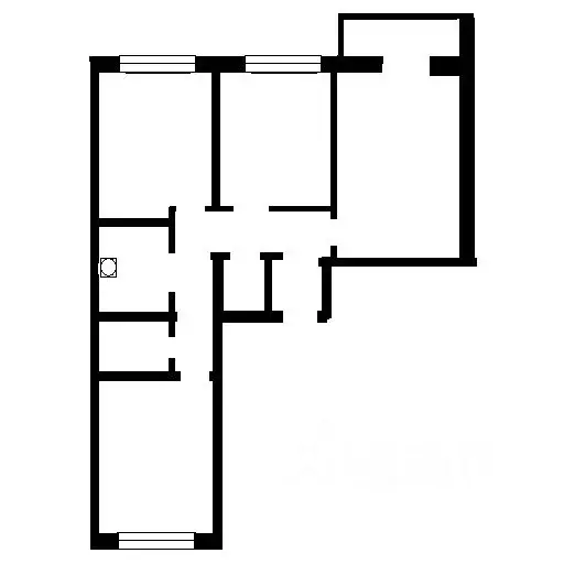 3-к кв. Тверская область, Тверь Оснабрюкская ул., 29 (98.0 м) - Фото 1