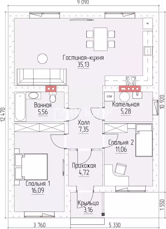 Дом в Ивановская область, Ивановский район, Беляницкое с/пос, д. ... - Фото 2