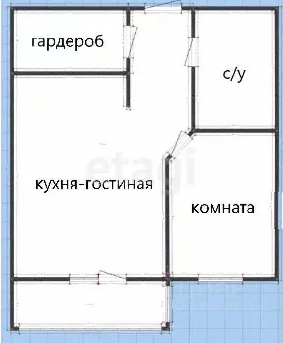 2-к кв. Приморский край, Владивосток ул. Жигура, 12А (41.1 м) - Фото 1