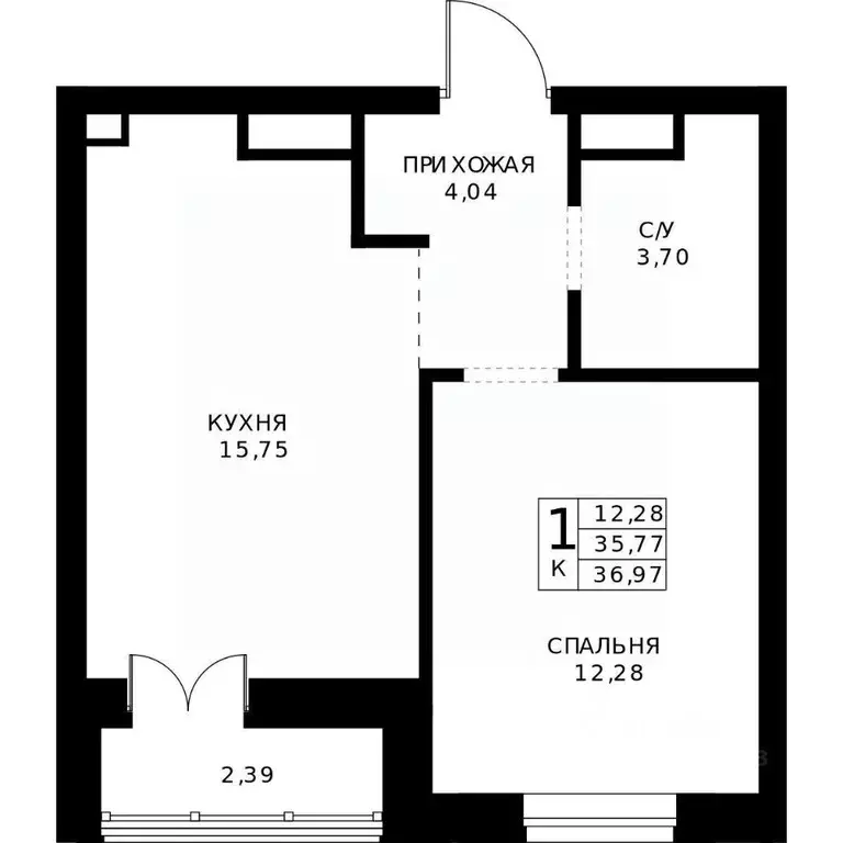 1-к кв. Нижегородская область, Нижний Новгород Ленгородок мкр, Мед ... - Фото 2