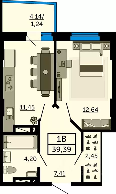 1-к кв. Ростовская область, Ростов-на-Дону, Нахичевань ул. 23-я Линия, ... - Фото 1