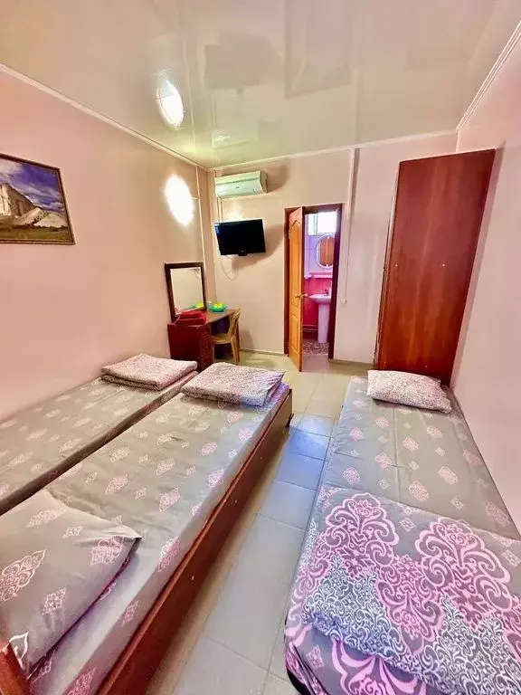 Комната Крым, Симферопольский район, Николаевка пгт ул. Лазурная, 1А - Фото 1