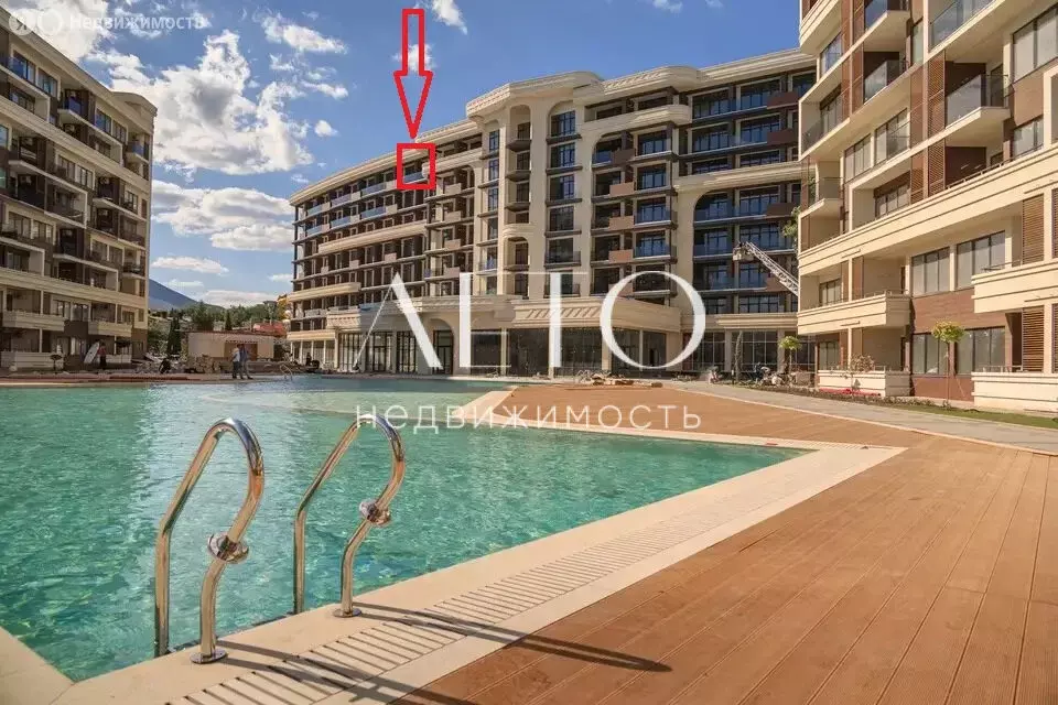 Квартира-студия: Судак, Набережная улица, 6А (44 м) - Фото 2