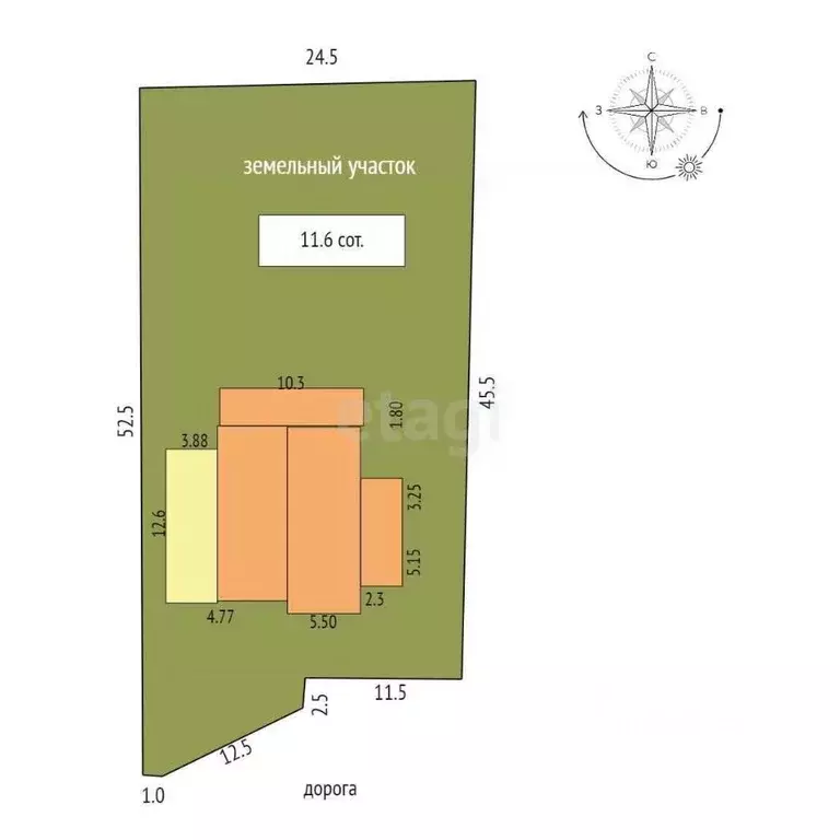 Дом в Татарстан, Набережные Челны просп. Залесный, 31 (332 м) - Фото 2