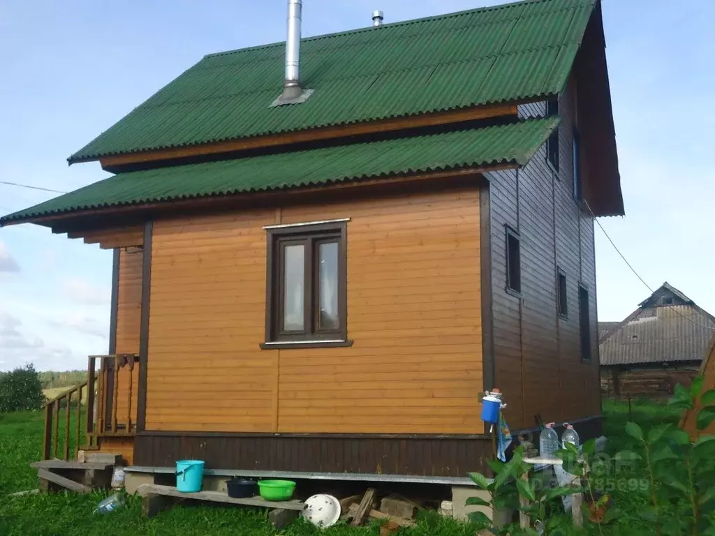 Дом в Псковская область, Новоржевский муниципальный округ, д. Лукино  ... - Фото 0