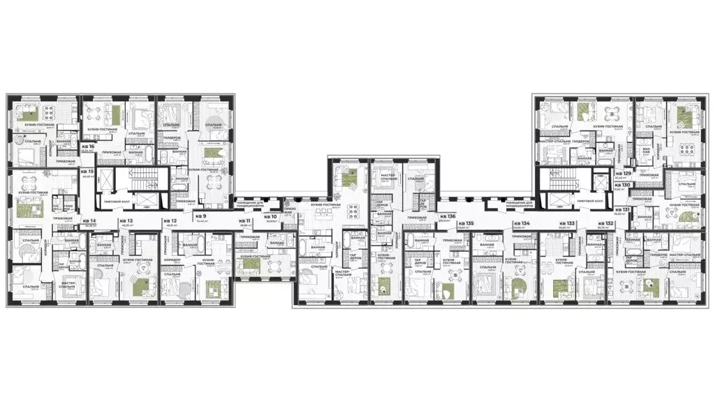 1-комнатная квартира: Самара, Парковый переулок (45.34 м) - Фото 1
