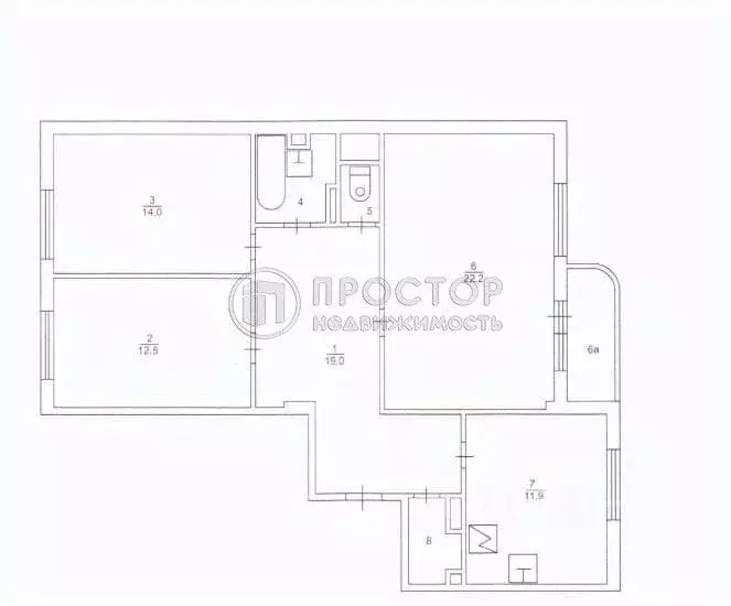 3-к кв. Московская область, Щелково Богородский мкр, 10к1 (84.9 м) - Фото 1