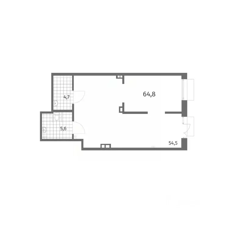 Помещение свободного назначения в Санкт-Петербург ул. Шкиперский ... - Фото 2