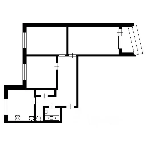 3-к кв. Москва ул. Василисы Кожиной, 14К3 (75.0 м) - Фото 1