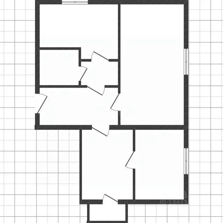 3-к кв. Белгородская область, Шебекино ул. Петровского, 1 (61.0 м) - Фото 2