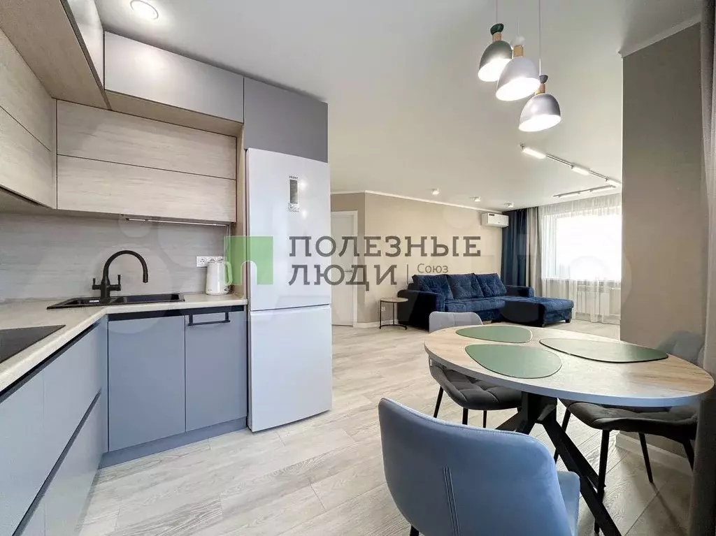 2-к. квартира, 60 м, 6/9 эт. - Фото 1