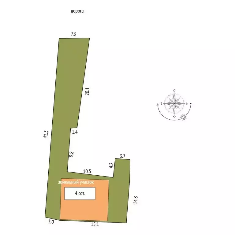 Дом в Томск, Восточный переулок (58.7 м) - Фото 1