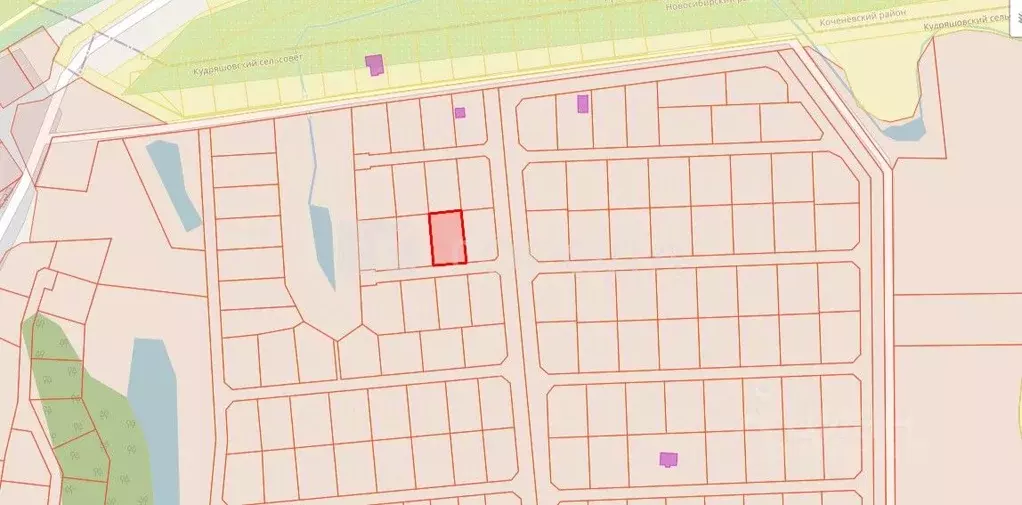 Участок в Новосибирская область, Новосибирский район, Кудряшовский ... - Фото 1