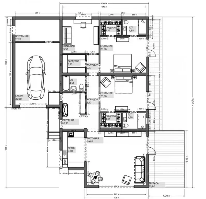 Коттедж в Челябинская область, Челябинск ул. Красный Мост (215 м) - Фото 2