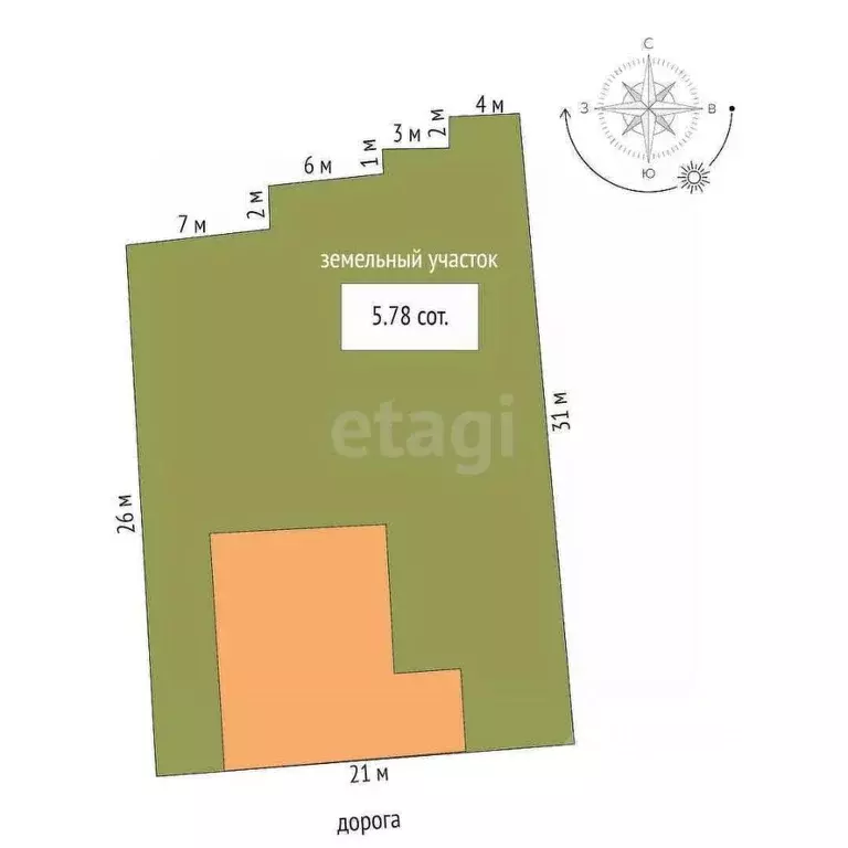 Дом в Саха (Якутия), Якутск ул. Неустроева, 18 (133 м) - Фото 2