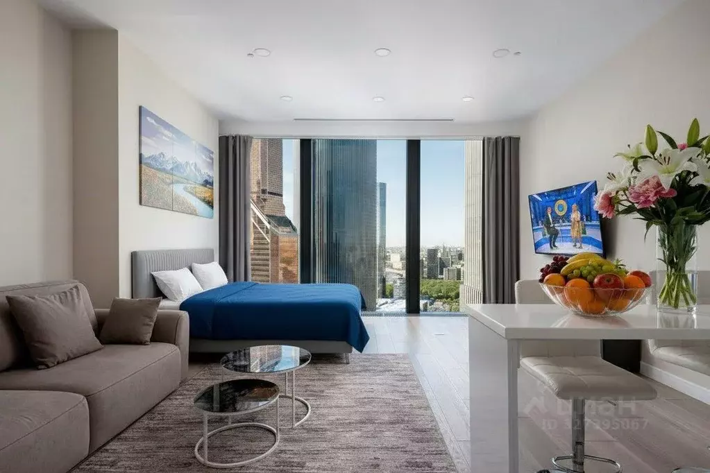 Студия Москва 1-й Красногвардейский проезд, 22с1 (65.0 м) - Фото 1