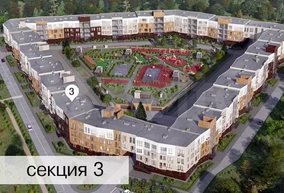 3-к. квартира, 96,4 м, 2/4 эт. - Фото 1