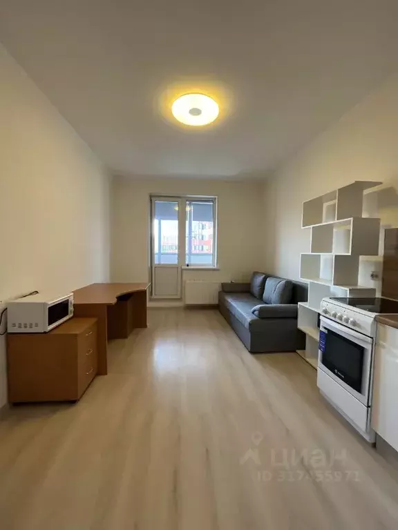 Студия Санкт-Петербург ул. Плесецкая, 10 (21.1 м) - Фото 1