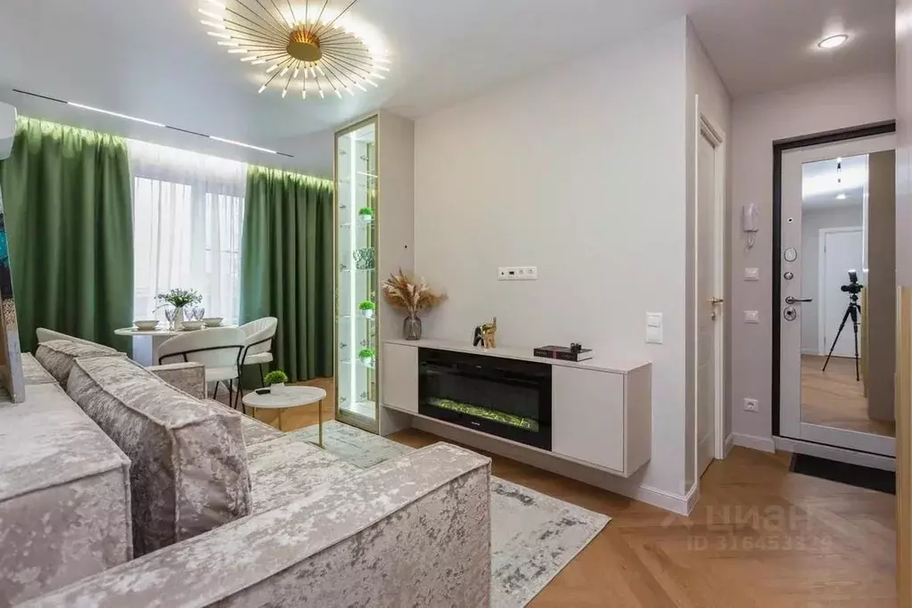3-к кв. Москва Нагатинская наб., 44К3 (60.0 м) - Фото 1