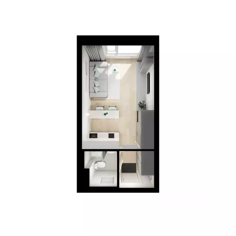 Студия Московская область, Котельники Парковый мкр, Белая Дача Парк ... - Фото 2