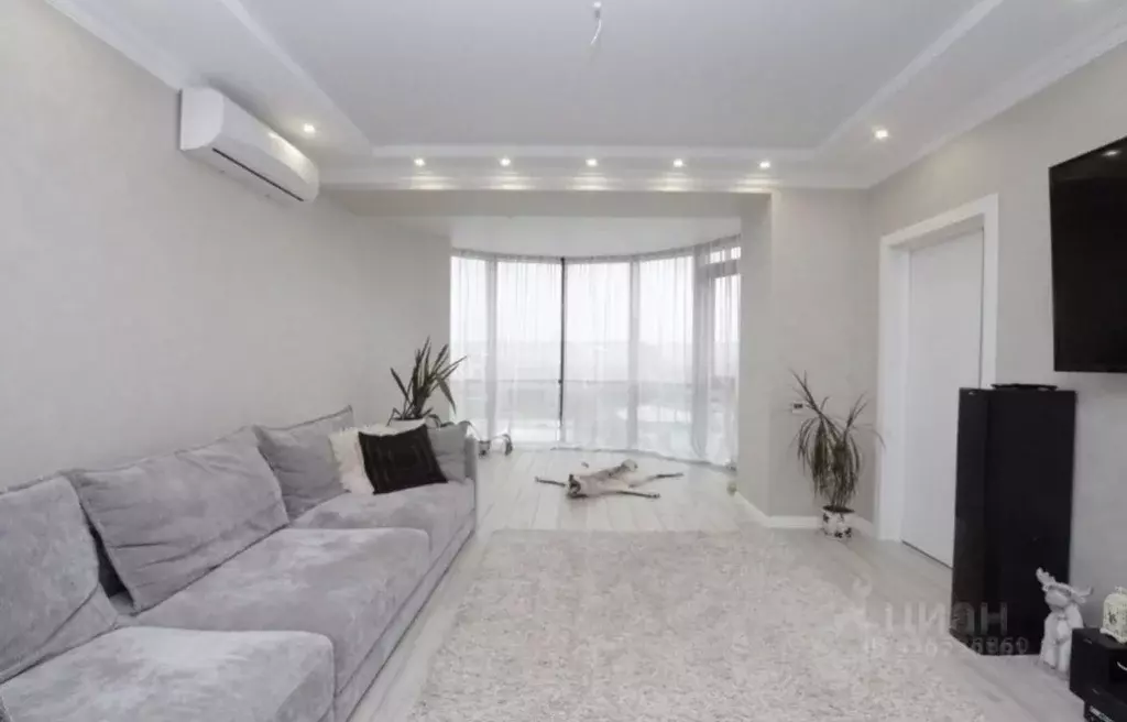 3-к кв. Красноярский край, Красноярск ул. Авиаторов, 4В (94.4 м) - Фото 1