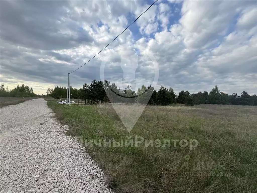 Участок в Рязанская область, Рязанский район, Дубровическое с/пос, с. ... - Фото 1